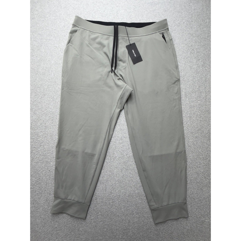 Public Rec All Day Every Day Jogger Mens 38x28 Fog Gray Stretch Performance NWT